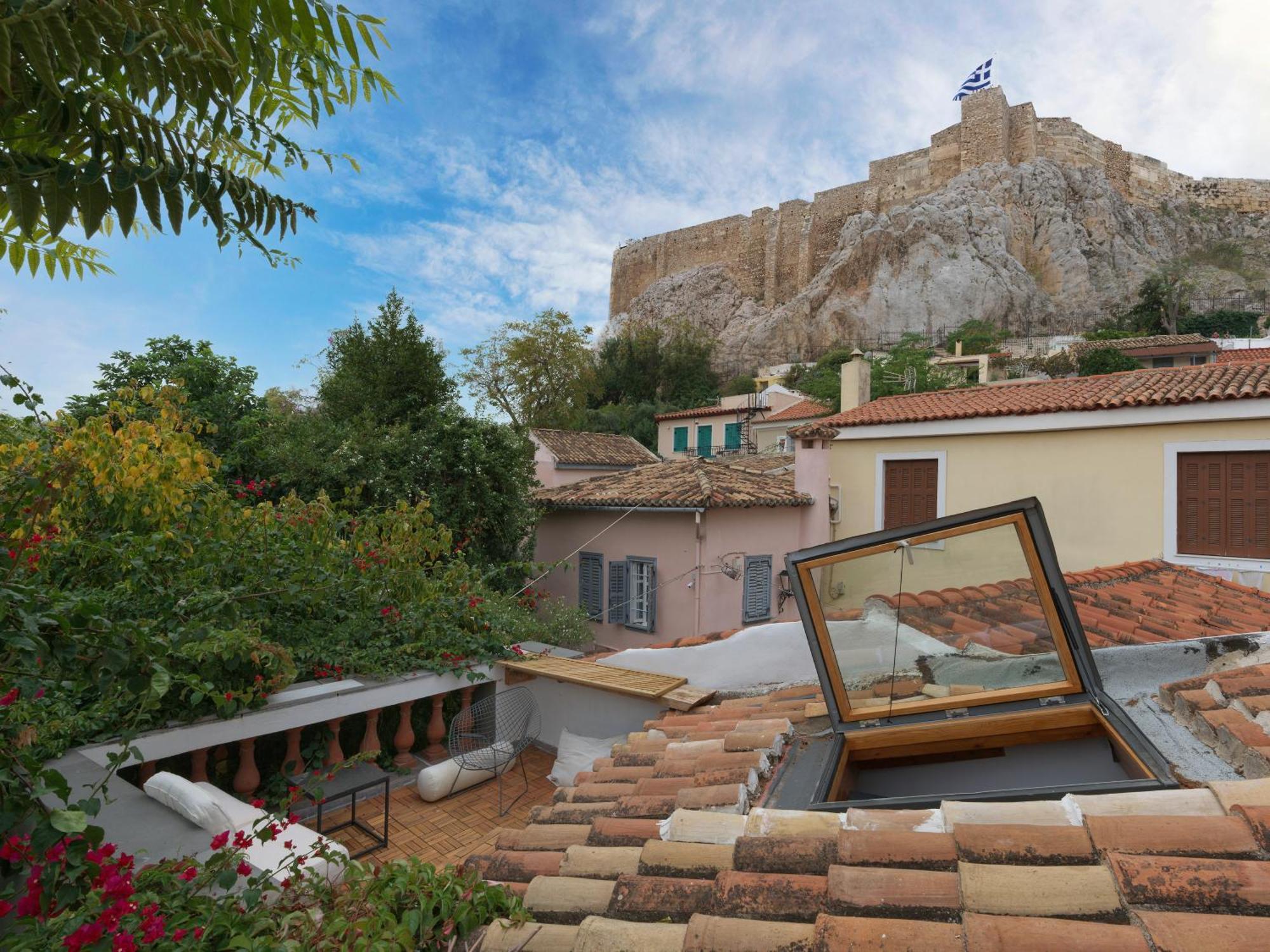 Апартаменти Live At The Acropolis Shadow - Under Super Scenic Anafiotika Афіни Екстер'єр фото